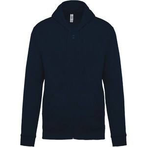 Kariban K479 - Zipped hooded sweatshirt Navy