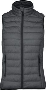 Kariban K6114 - Ladies' lightweight sleeveless down jacket Marl Dark Grey