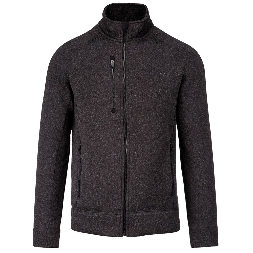 Kariban K9106 - Men's mottled zipped jacket