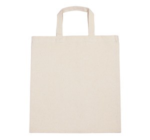 Kimood KI0249 - Canvas cotton shopping bag Natural