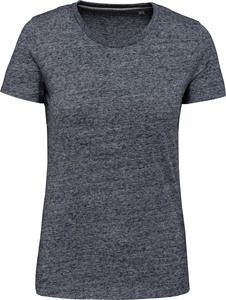 Kariban KV2107 - Women's vintage short-sleeved t-shirt Night Blue Heather