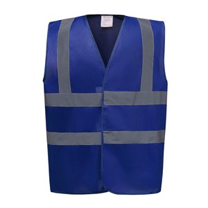 Yoko YHVW100 - Hi-Vis Waistcoat Royal Blue