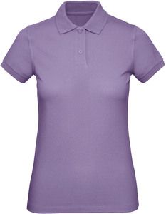 B&C CGPW440 - Women's organic polo shirt Millennial Lilac