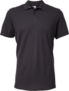 Gildan GI64800 - Men's Softstyle Double Pique Polo Shirt Charcoal