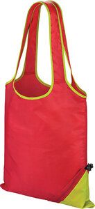 Result R002X - Compact shopping bag Raspberry/Lime
