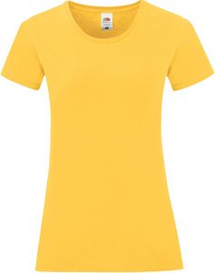 Fruit of the Loom SC61432 - Women's Iconic-T T-shirt Sunflower