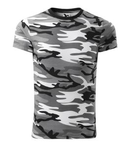 Malfini 144 - Camouflage T-shirt unisex camouflage gray