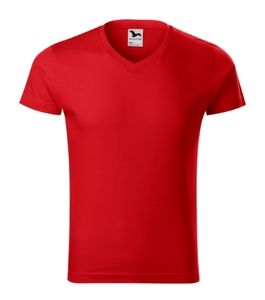 Malfini 146 - Slim Fit V-neck T-shirt Gents Red