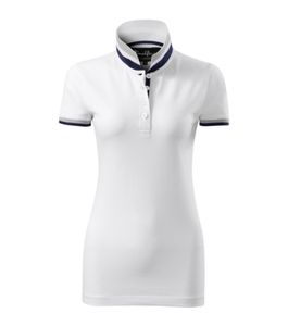 Malfini Premium 257 - Collar Up Polo Shirt Ladies White