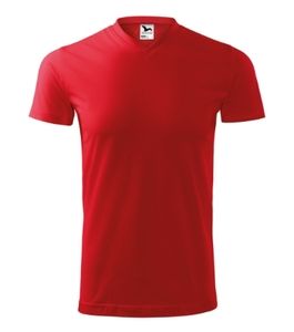 Malfini 111 - Heavy V-neck T-shirt unisex Red