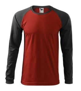 Malfini 130 - Street LS T-shirt Gents rouge marlboro