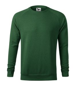 Malfini 415 - Merger Sweatshirt Gents mélange vert bouteille