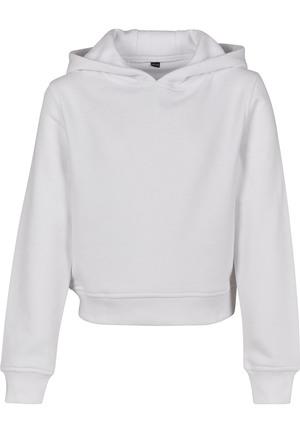 Build Your Brand BY113 - Girls Cropped Sweatshirt Hoody