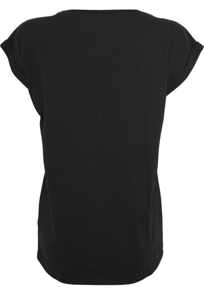 Build Your Brand BY138 - Ladies Organic Extended Shoulder Tee