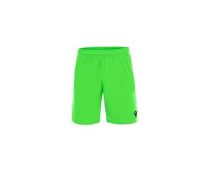MACRON MA5223J - Children's sports shorts in Evertex fabric Fluo Green