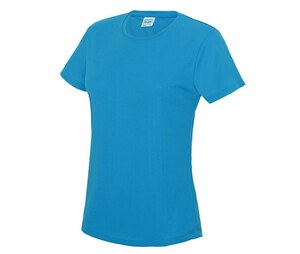 Just Cool JC005 - Neoteric™ Women's Breathable T-Shirt Sapphire Blue