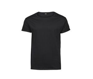 Tee Jays TJ5062 - Rolled up sleeves t-shirt Black
