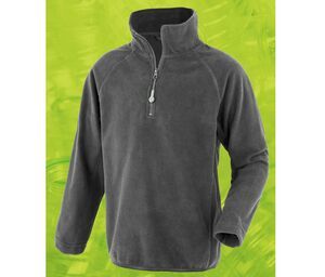 Result RS905J - Children's zipped collar fleece in recycled polyester Grey
