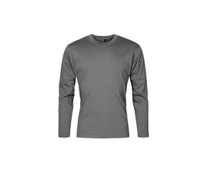Promodoro PM4099 - Men's long-sleeved t-shirt steel gray