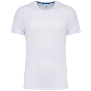 PROACT PA4012 - Men's recycled round neck sports T-shirt White