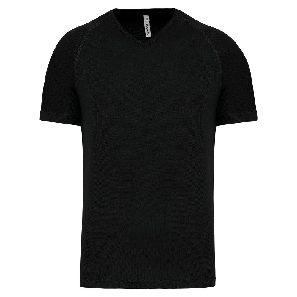 PROACT PA476 - Men's V-neck short-sleeved sports T-shirt