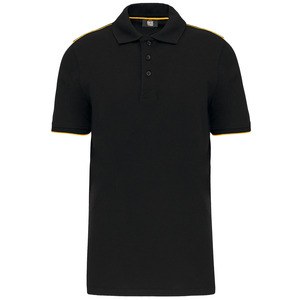 WK. Designed To Work WK270 - Mens short-sleeved contrasting DayToDay polo shirt