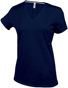 Kariban K381 - LADIES SHORT SLEEVE V-NECK T-SHIRT