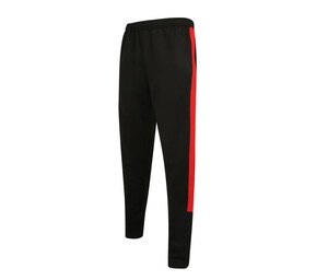 Finden & Hales LV881 - Slim Fit Sports Pants Black/Red