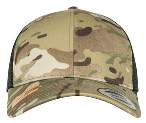 Flexfit 6606MC - Camouflage Trucker Style Cap Multicam