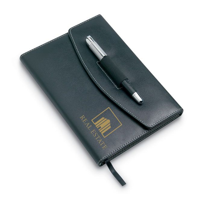 GiftRetail KC6856 - NOVA A5 notebook portfolio with pen