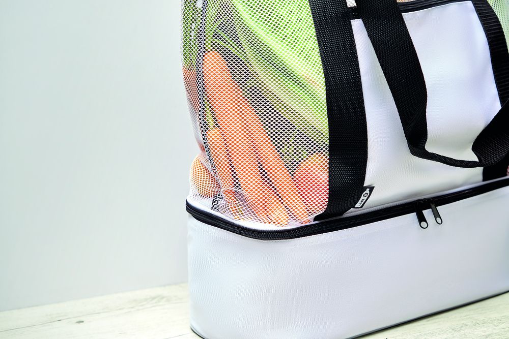 GiftRetail MO6182 - MALLA Mesh Shopping bag in 600D RPET