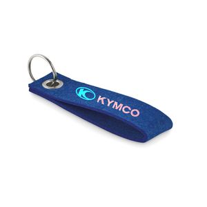 GiftRetail MO6508 - SUORA RPET felt keyring Royal Blue