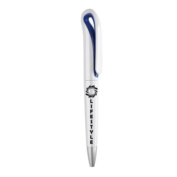 GiftRetail MO7793 - WHITESWAN ABS twist ball pen