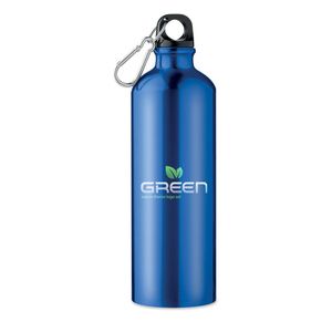 GiftRetail MO9350 - BIG MOSS Aluminium bottle 750 ml Blue