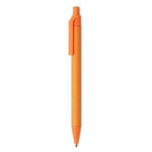 GiftRetail MO9830 - CARTOON COLOURED Paper/PLA corn ball pen