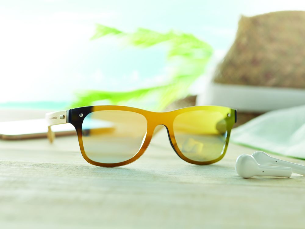 GiftRetail MO9863 - ALOHA Sunglasses with mirrored lens