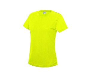 Just Cool JC005 - Neoteric™ Women's Breathable T-Shirt Electric Yellow