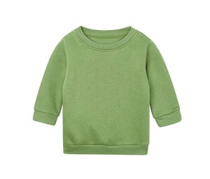 BABYBUGZ BZ064 - BABY ESSENTIAL SWEATSHIRT Soft Olive