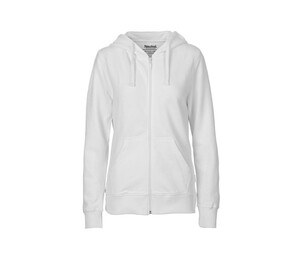 Neutral O83301 - Women's zip-up hoodie White