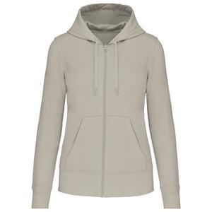 Kariban K4031 - Ladies eco-friendly zip-through hoodie