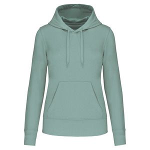 Kariban K4028 - Ladies eco-friendly hooded sweatshirt