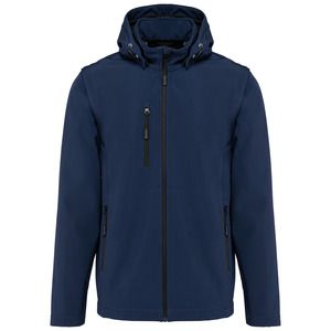 Kariban K422 - Unisex 3-layer softshell hooded jacket with removable sleeves