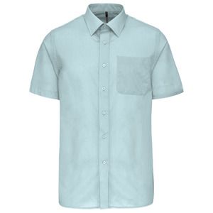 Kariban K551 - ACE - MEN'S SHORT SLEEVE EASY CARE POLYCOTTON POPLIN SHIRT Ice Mint