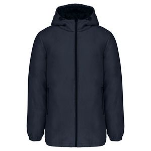 Kariban K6152 - Unisex recycled hooded parka Navy