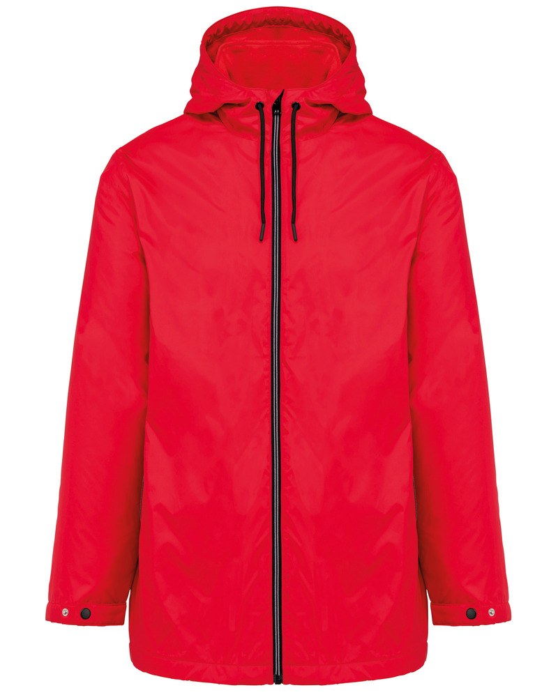 Kariban K6153 - Unisex hooded jacket with micro-polarfleece lining