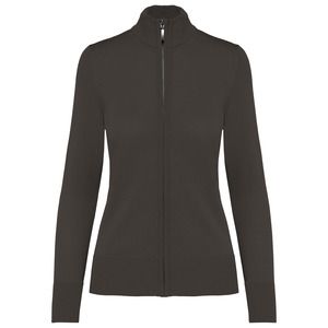 Kariban K962 - LADIES' ZIP CARDIGAN Dark Grey