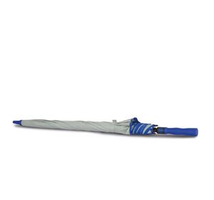 Kimood KI2018 - Automatic umbrella Storm Grey / Royal Blue