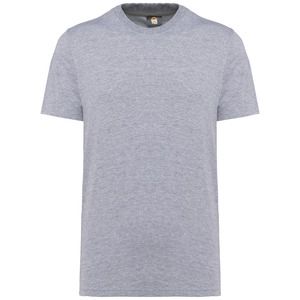 WK. Designed To Work WK305 - Unisex eco-friendly short sleeve t-shirt Oxford Grey