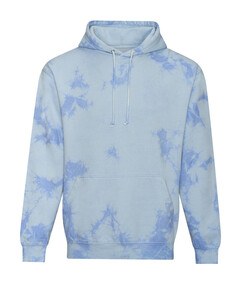 AWDIS JH022 - TIE-DYE HOODIE Blue Cloud