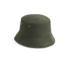 BEECHFIELD BF084R - RECYCLED POLYESTER BUCKET HAT Olive Green